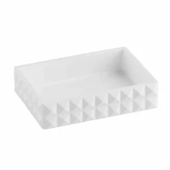 Viadurini Bathroom Badzubehör-Modernes Badezimmerzubehör aus weißem Harz oder Sandperlen