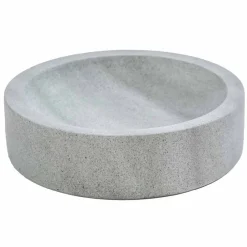 Viadurini Badzubehör-Modernes Badezimmerzubehör in grauem Stein Montale