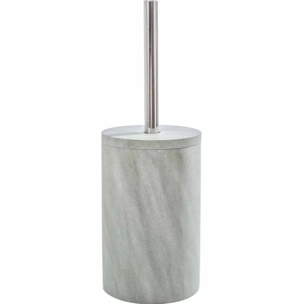 Viadurini Badzubehör-Modernes Badezimmerzubehör in grauem Stein Montale