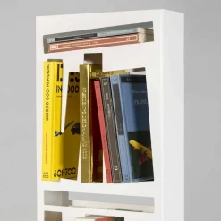 Viadurini Living Moderne Design Bücherregale-Modernes Bücherregal mit Weißmetallregalen Made in Italy - Bolivia