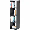 Viadurini Fire Design Moderne Design Bücherregale-Modernes Boden Bücherregal in Schwarz, Rot, Weiß, Grau Eisen Made in Italy - Cauro