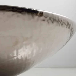 Viadurini Bathroom Farbige Waschbecken-Modernes Design Aufsatzwaschbecken, Keramik-silver, made Italy Glossy