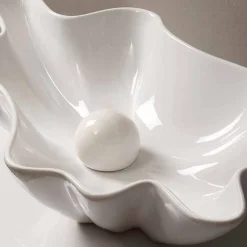 Viadurini Bathroom Keramikwaschbecken-Modernes Design Aufsatzwaschbecken, weiße Keramik made in Italy Rayan