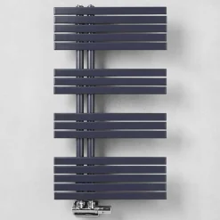 Viadurini Radiators Handtuchheizkörper Wasser-Modernes Design Badetuchwärmer aus Stahl bei 386 Watt - Pfau