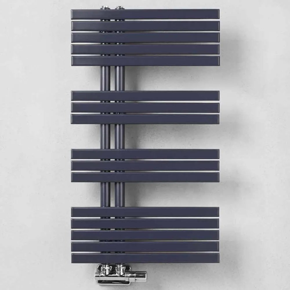 Viadurini Radiators Handtuchheizkörper Wasser-Modernes Design Badetuchwärmer aus Stahl bei 386 Watt - Pfau