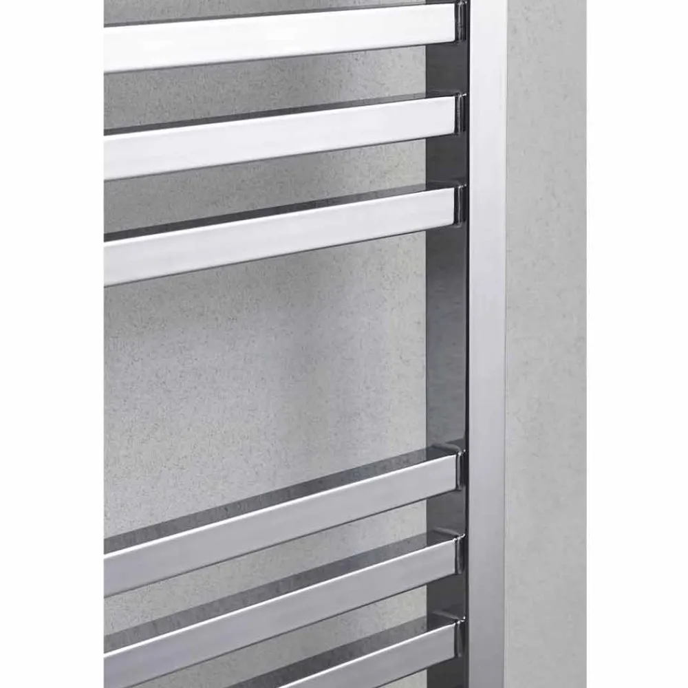 Viadurini Radiators Handtuchheizkörper Wasser-Modernes Design Chrom Kühlerwand 2 Größen bis zu 765 Watt - Turm