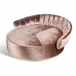 Viadurini Italian Sofas Klassische Sofas-Modernes Design Daybed Belle 2, hergestellt in Italien, Stoffbezug