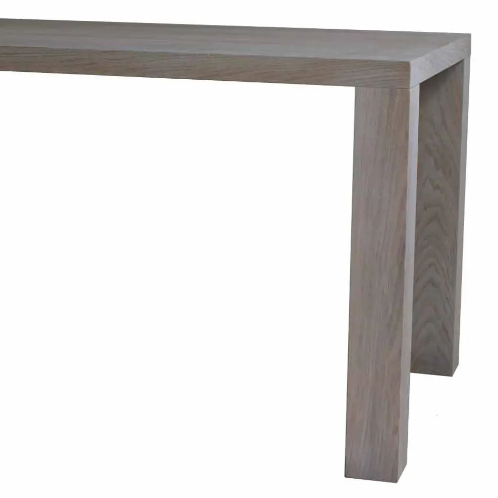 Viadurini Living Esstische Nach Mass|Esstische-Modernes Design Esstisch in Eiche massiv, L160xP90cm, Loran