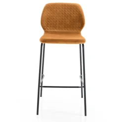 Viadurini Living Küchenhocker-Modernes Design farbige gesteppte Samt Küchenhocker - Scarat