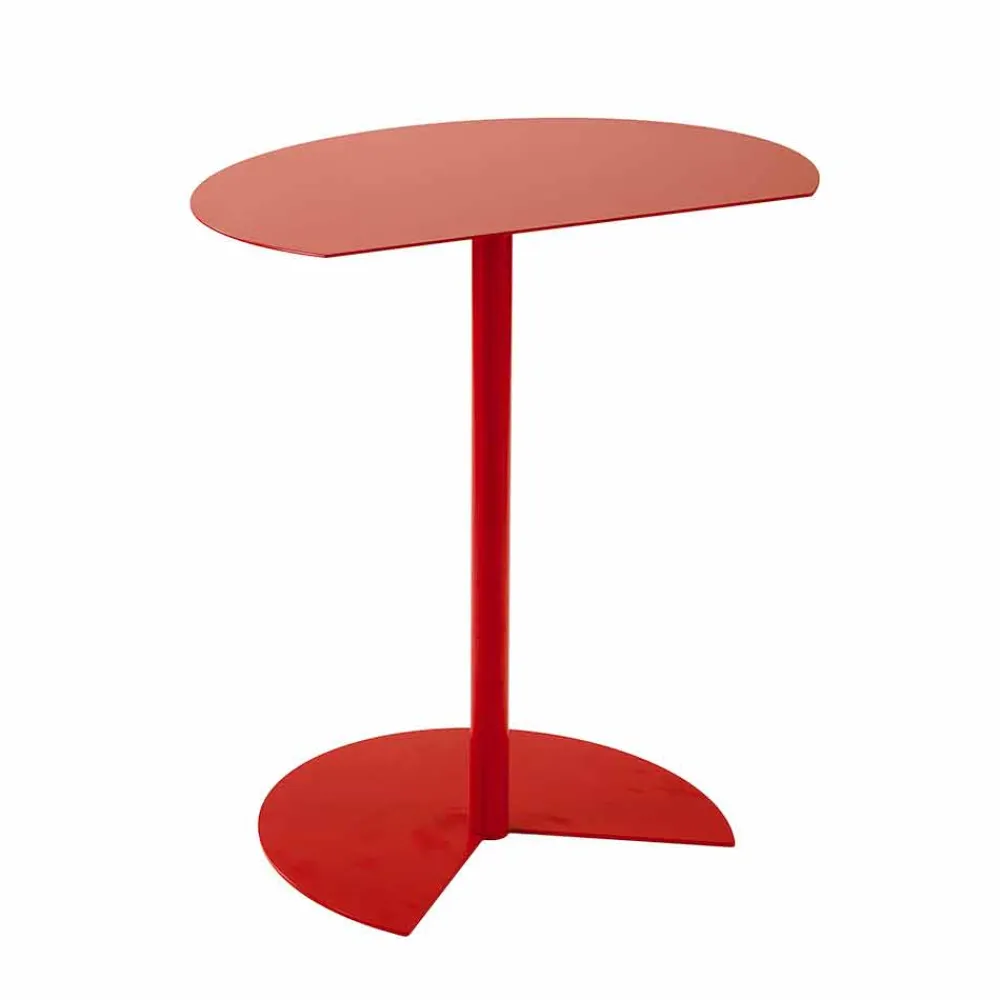 Viadurini in the Garden Garten Beistelltisch-Modernes Design Farbiger Metall Garten Couchtisch in 3 Größen - Cettina