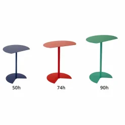 Viadurini in the Garden Garten Beistelltisch-Modernes Design Farbiger Metall Garten Couchtisch in 3 Größen - Cettina