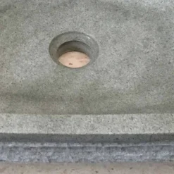 Viadurini Bathroom Steinwaschbecken-Modernes Design grünes Natursteinwaschbecken Hilda, einzigartiges Waschbecken