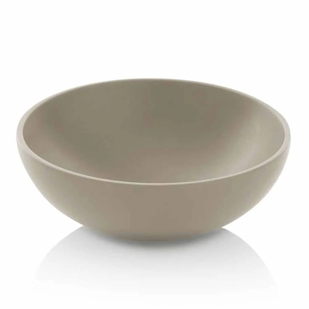 Viadurini Bathroom Harzwaschbecken-Modernes Design Harz Aufsatzwaschbecken Made in Italy - Cavan