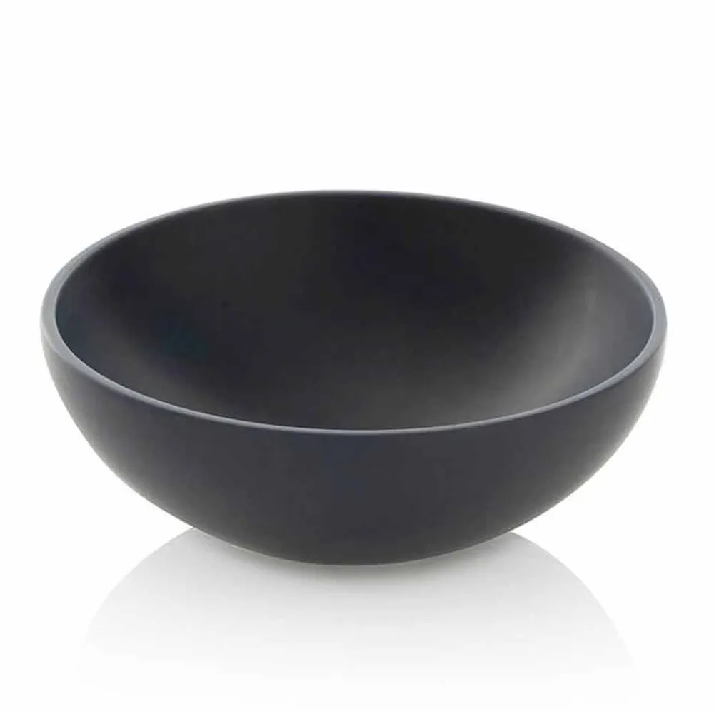 Viadurini Bathroom Harzwaschbecken-Modernes Design Harz Aufsatzwaschbecken Made in Italy - Cavan