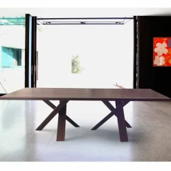 Viadurini Living Esstische Nach Mass|Esstische-Modernes Design Holztisch 270x120 cm made in Italy Tree