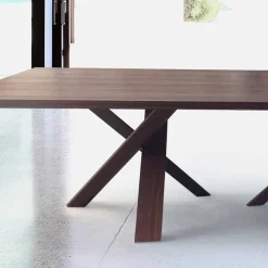 Viadurini Living Esstische Nach Mass|Esstische-Modernes Design Holztisch 270x120 cm made in Italy Tree