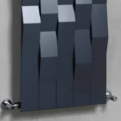 Viadurini Radiators Heizkörper Hydraulisch-Modernes Design Hydraulischer Wandkühler aus Stahl bis 1003 Watt - Stein