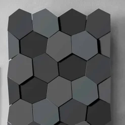 Viadurini Radiators Heizkörper Hydraulisch-Modernes Design Kühler in Stahl Vertikales Design 834 Watt - Honig