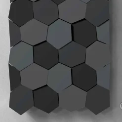 Viadurini Radiators Heizkörper Hydraulisch-Modernes Design Kühler in Stahl Vertikales Design 834 Watt - Honig