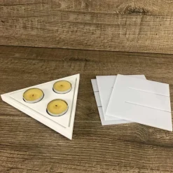 Viadurini Lighting Deko Artikel Und Wohnaccessoires-Modernes Design Laterne aus hochwertigem weißem Corian Made in Italy - Sisifo