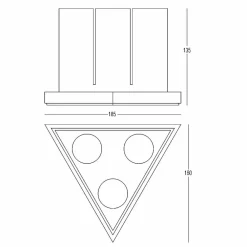 Viadurini Lighting Deko Artikel Und Wohnaccessoires-Modernes Design Laterne aus hochwertigem weißem Corian Made in Italy - Sisifo