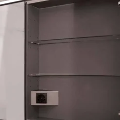 Viadurini Bathroom Badspiegel-Modernes Design LED-Einbau-Spiegel mit 2 Türen, Adele