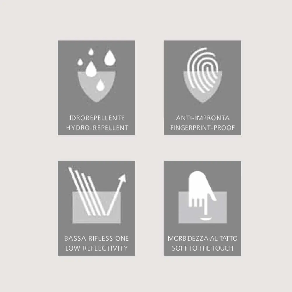 Viadurini Bathroom Badspiegel-Modernes Design LED-Einbau-Spiegel mit 2 Türen, Adele