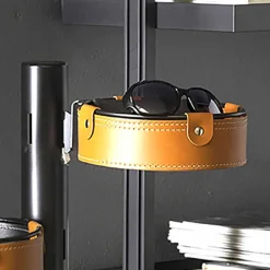 Limac Design Garderobenständer-Modernes Design Leder Kleiderbügel Made in Italy - Adelfo