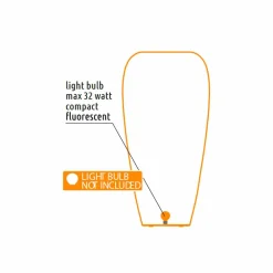 Myyour Gartenideen|Lichtmöbel-Modernes Design Leuchtende Außenvase aus Polyethylen, 2 Stück - Haut von