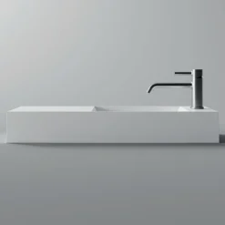 Viadurini Bathroom Keramikwaschbecken-Modernes Design Made in Italy Waschbecken aus weißer oder farbiger Keramik - Act