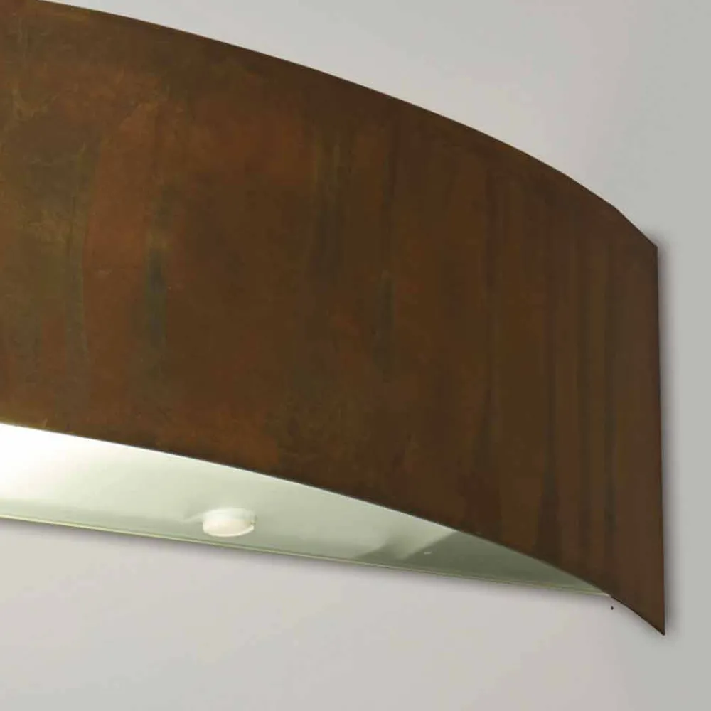 Viadurini Lighting Moderne Wandleuchten-Modernes Design Messing Wandleuchte 47xH8x th 8 cm Blandine