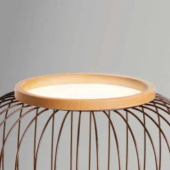 Viadurini Lighting Designer Stehlampen-Modernes Design Stehlampe aus Stahl Durchmesser 37xH80 cm Fanny