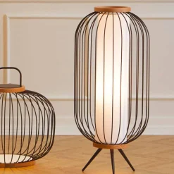 Viadurini Lighting Designer Stehlampen-Modernes Design Stehlampe aus Stahl Durchmesser 37xH80 cm Fanny