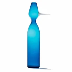 Viadurini Living Deko Vasen-Modernes Design Vase aus blauem Murano-Blasglas Made in Italy - Nase