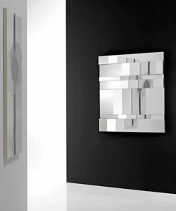 Viadurini Living Wandspiegel-Modernes Design Wandspiegel aus Glas und Metall Made in Italy - Pallino