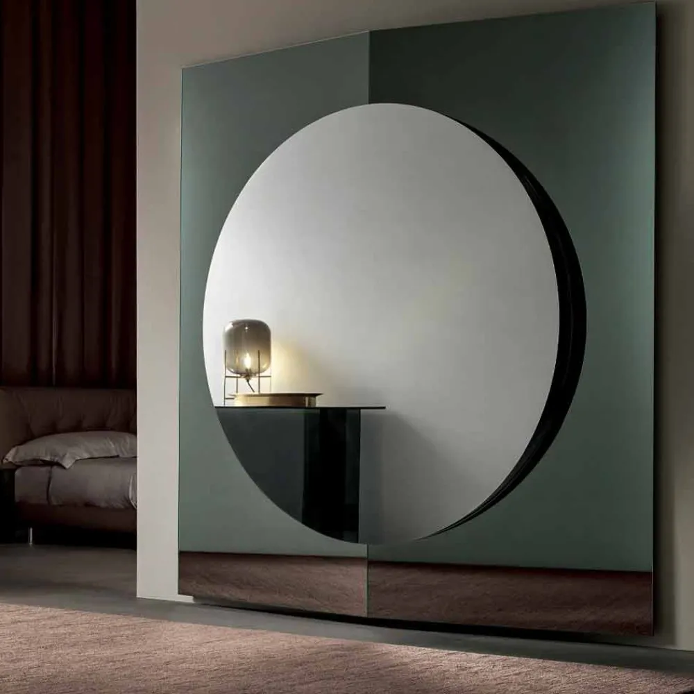 Viadurini Living Wandspiegel-Modernes Design Wandspiegel bestehend aus 3 Paneelen Made in Italy - Bristol