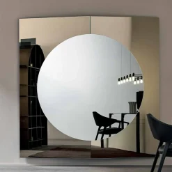 Viadurini Living Wandspiegel-Modernes Design Wandspiegel bestehend aus 3 Paneelen Made in Italy - Bristol