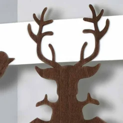 Viadurini Time Design Wanduhren-Modernes Design Wanduhr in dunkel und weiß verziertem Holz - Märchen