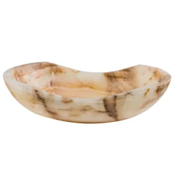 Viadurini Bathroom Steinwaschbecken-Modernes Design-Aufsatzwaschbecken aus Onyx Stein Lana, Handgemachtes