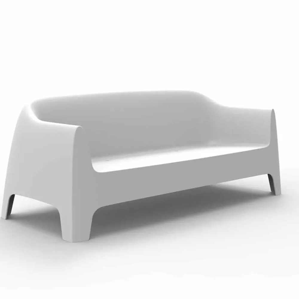 Vondom Gartensofas-Modernes Design-Outdoor-Sofa Solid von aus Polypropylen, 4 Stück