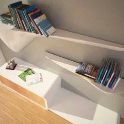 Viadurini Design Wandregale-Modernes Design-Regal in Italien, Sizzano hergestellt