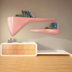 Viadurini Design Wandregale-Modernes Design-Regal in Italien, Sizzano hergestellt