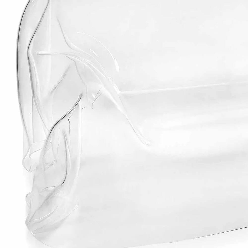 Viadurini Italian Sofas Moderne Sofas-Modernes Design-Sofa aus transparentem Plexiglas von Jolly, hergestellt in Italien