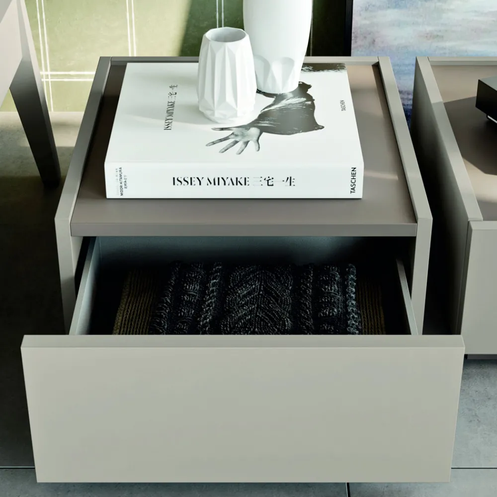 Viadurini Night Design Schlafzimmer Komplett-Modernes 5-Elemente-Schlafzimmer im modernen Stil Made in Italy - Melodia