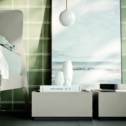 Viadurini Night Design Schlafzimmer Komplett-Modernes 5-Elemente-Schlafzimmer im modernen Stil Made in Italy - Melodia