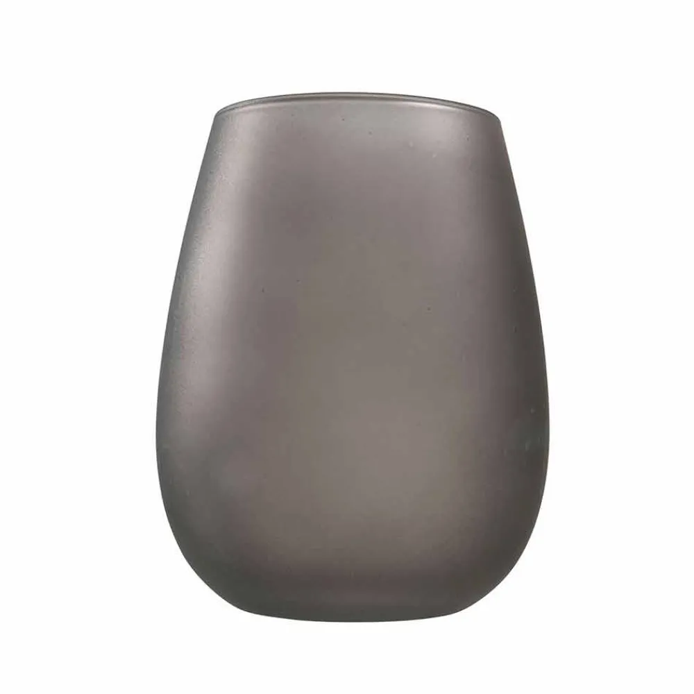 Viadurini Kitchen Gläser Set-Modernes farbiges Glas Wasserglas Set, 12 Stück - Rand