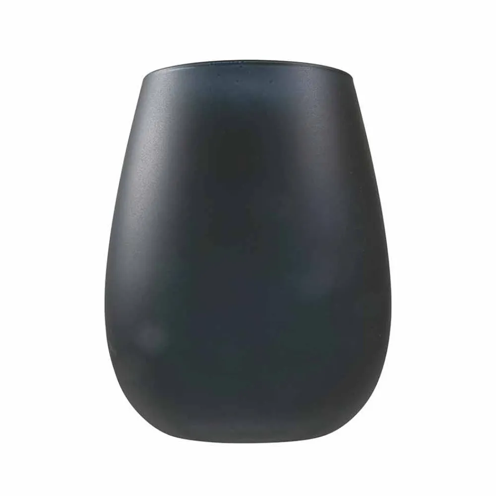 Viadurini Kitchen Gläser Set-Modernes farbiges Glas Wasserglas Set, 12 Stück - Rand