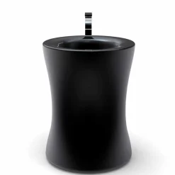 Viadurini Design Design Waschbecken Aus Solid Surface-Modernes freistehendes Standwaschbecken, hergestellt in Italien, Syrakus