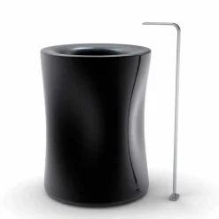 Viadurini Design Design Waschbecken Aus Solid Surface-Modernes freistehendes Standwaschbecken, hergestellt in Italien, Syrakus