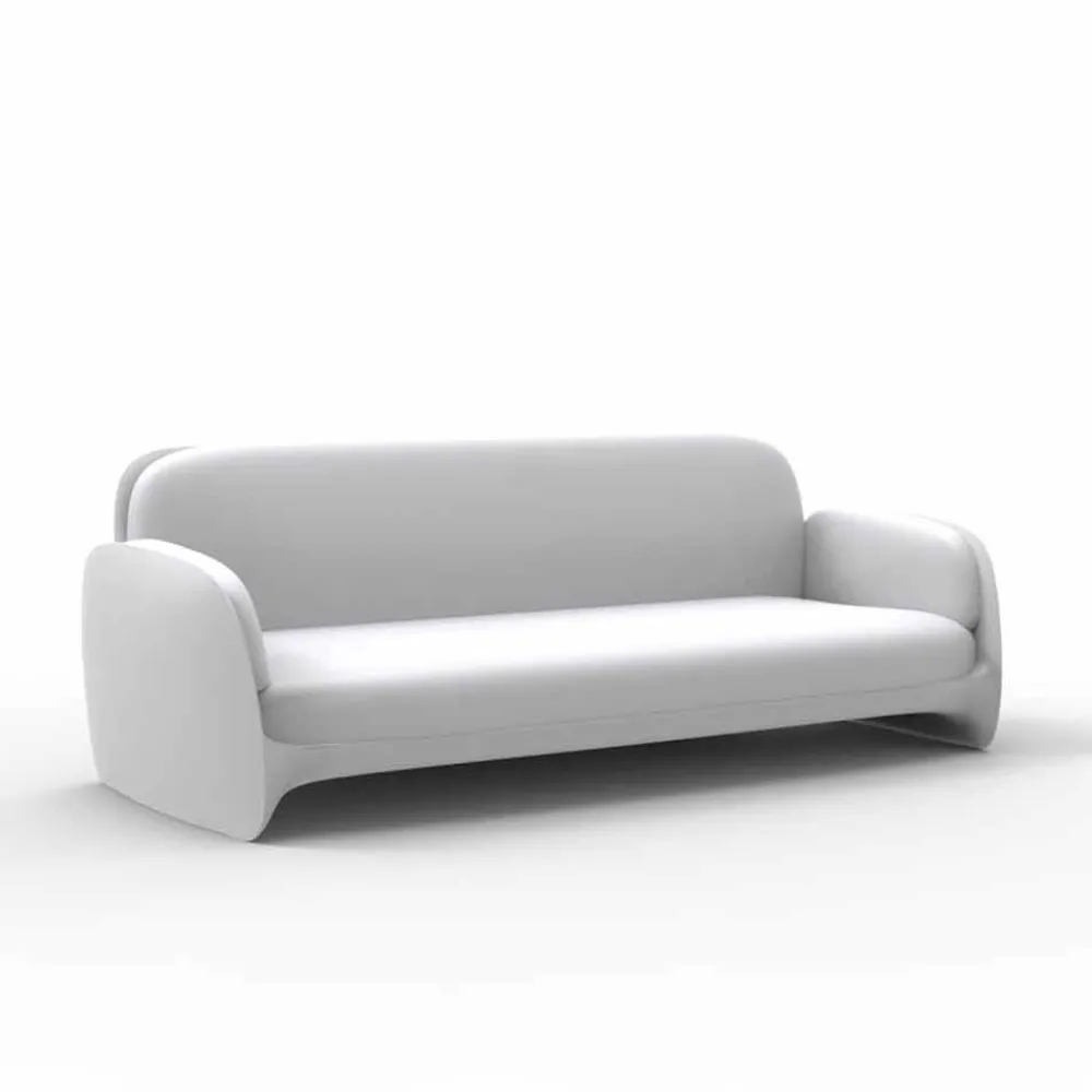 Vondom Gartensofas-Modernes Gartensofa Pezzettina von aus Polyethylen